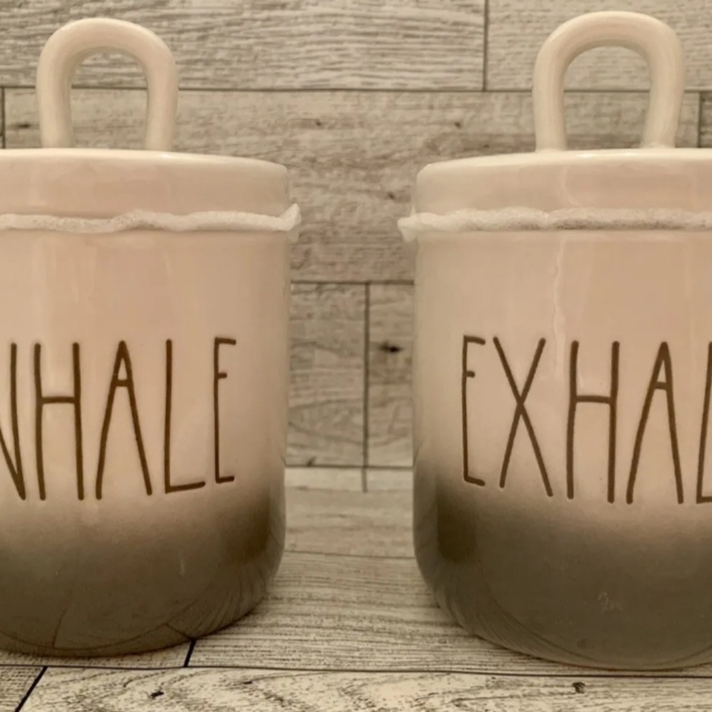 Rae Dunn small canisters